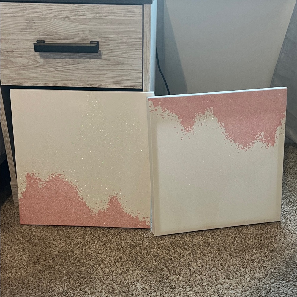 Hobby Lobby White Canvas Wall Decor
